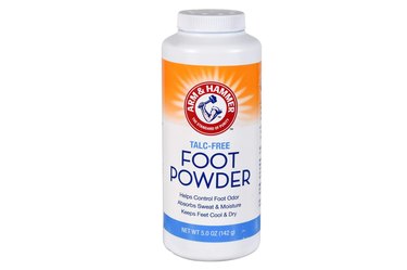 Arm & Hammer Talc-Free Foot Powder, one of the best shoe deodorizers