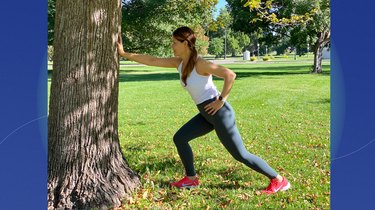 Move 5: Standing Calf Stretch With Bent Knee