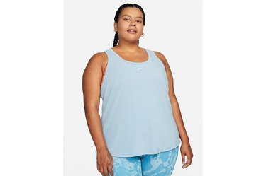 Nike Dri-FIT One Luxe Racerback Tank as best plus-size workout clothes