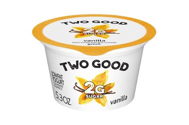 Two Good Low Fat Lower Sugar Vanilla Greek Yogurt