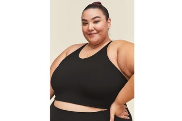 Black Topanga Bra as best plus-size workout clothes