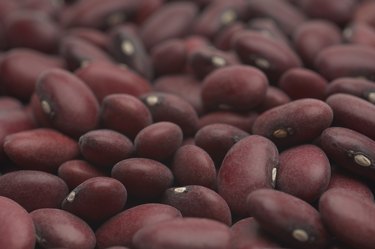 Kidney beans, close-up