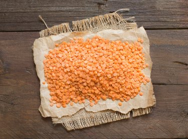 Red lentils