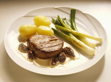 Chateaubriand in Morel Cream Sauce