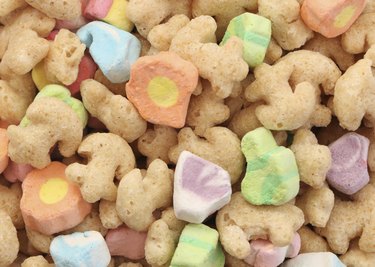 Marshmallow Cereal Background