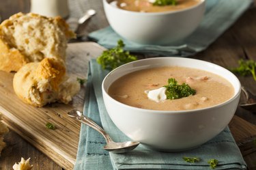 Homemade Lobster Bisque Soup