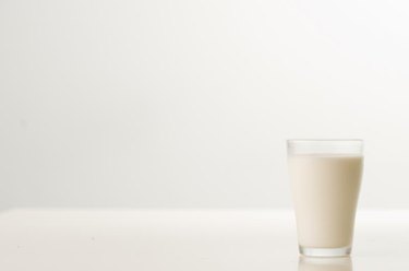 Glass of soylent