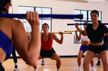 People in an Aerobics Class