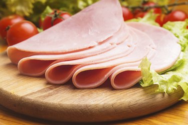 Ham slices