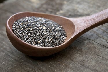 Nutritious chia seeds