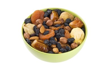 Dried fruits and nuts mix