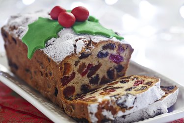 Christmas fruit cake