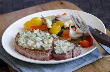 Steak with vegetables
