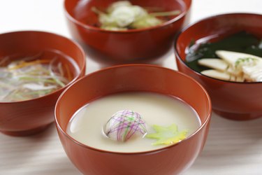 White miso soup