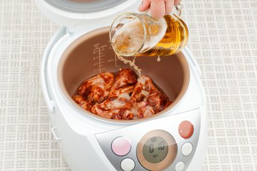 cooking chicken wings in multicooker