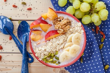 Smoothie Bowl with fresh fruits