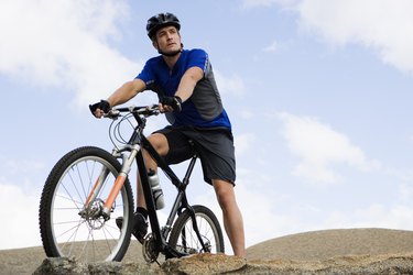 Cycling can help you target large muscle groups