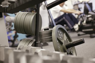 Weights at gym