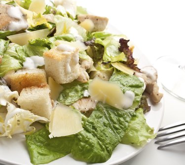 traditional caesar salad