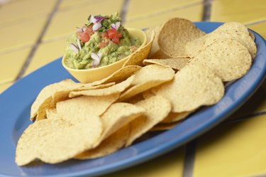 Plate of nachos