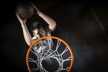 Performing A Slam Dunk