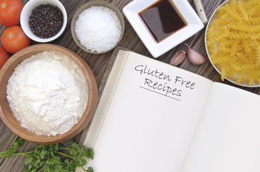 A book of gluten free recipes
