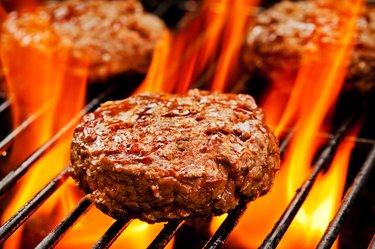 How to Grill Burgers on a Propane Grill 