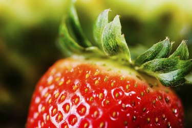 Close-up of a strawberry