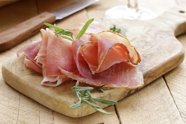 parma ham (jamon)