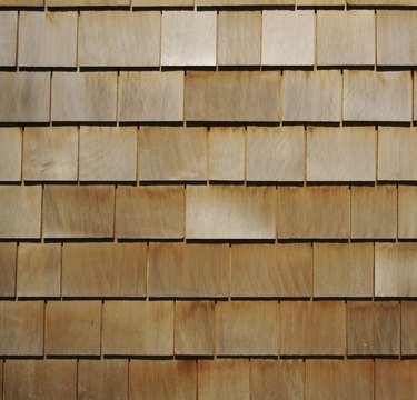 Wooden Shingle Background