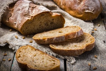 fresh homemade whole wheat bread