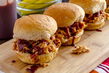 Barbeque Pulled Pork Sandwiches