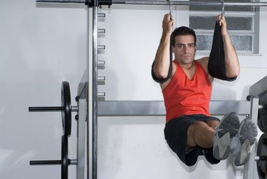 Hanging leg raise discount alternative