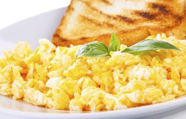 scrambled eggs