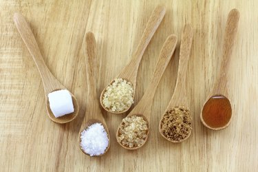 Different types of sugar