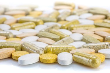 Vitamin supplements - capsules and pills