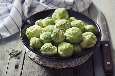 Fresh brussels sprout