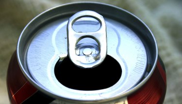 Lid of a pop can