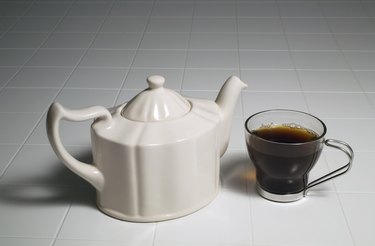 Teapot and teacup