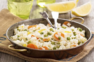 Rice with vegetables