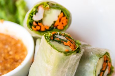 Fresh Spring Rolls Cambodia