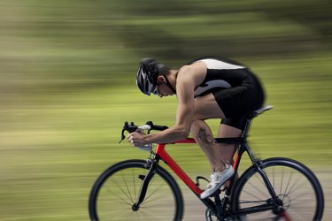 How Many Calories Are Burned by Bicycling Eight Miles in an Hour livestrong