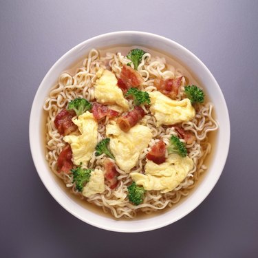 Ramen noodle soup