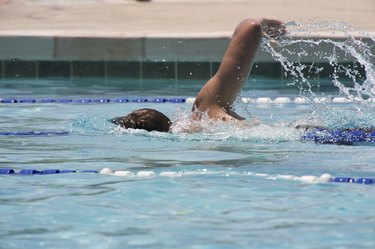 Laps at the pool 7