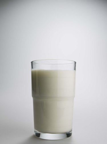 Glass of milk