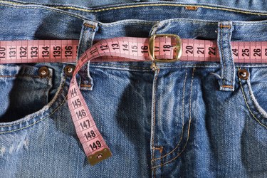 Jeans and centimeter