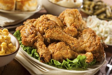 Homemade Southern Fried Chicken