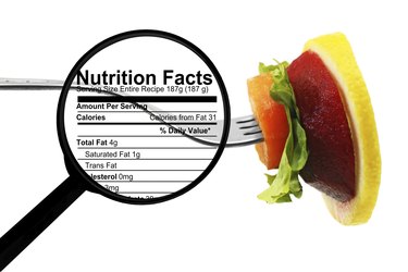 canny calculate protein cholesterol fat calories