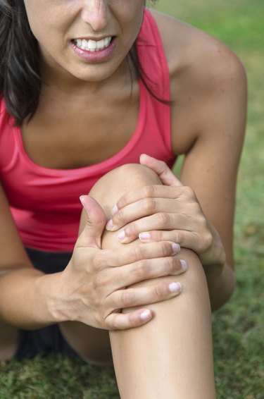 Knee sport injury