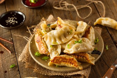 Homemade Asian Pork Potstickers